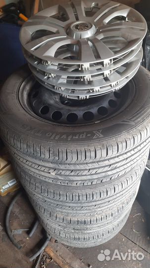 Комплект летних колес r16