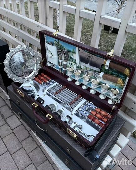 Шашлычный подарочный набор