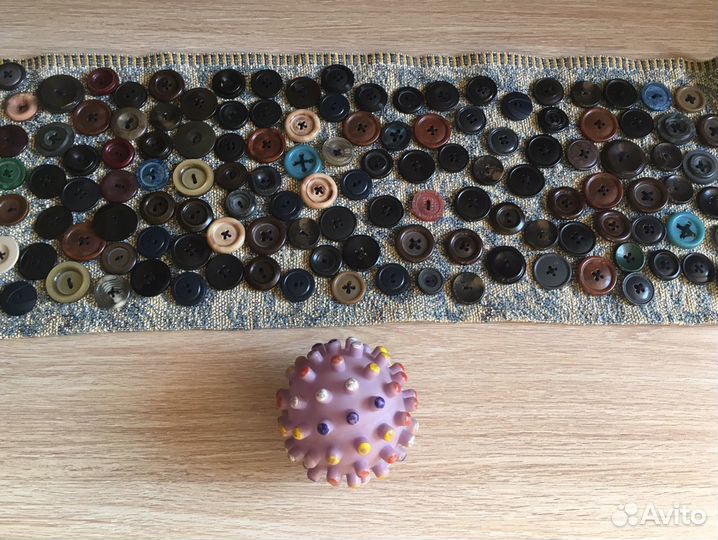 Коврик+Мяч массажный