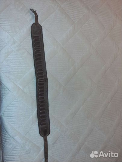 Патронташ кожаный