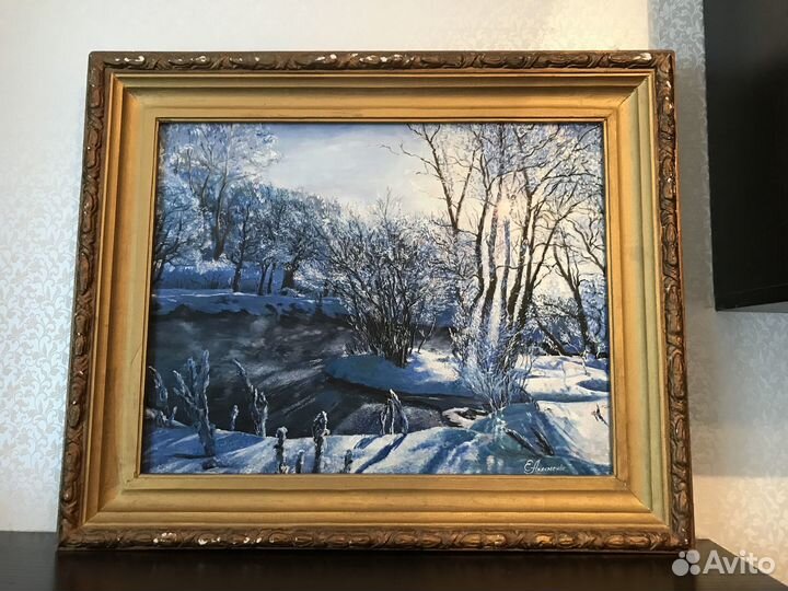 Картина масло, размер 50/40 художник Е.Ахламенок