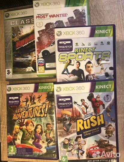 Игровая приставка Xbox 360 + Kinect