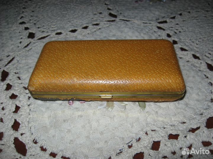 Винтажные дорожные часы термометр барометр Герман