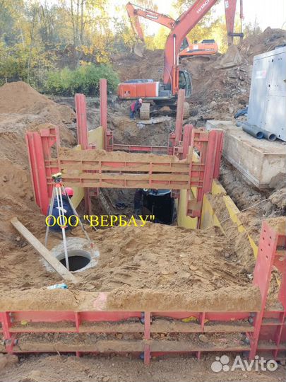 Траншейные крепи (инвентарные крепи) Аренда