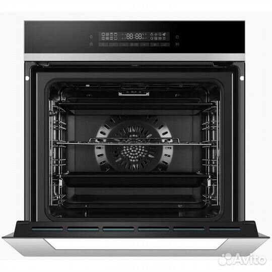 Электрический духовой шкаф haier hoq-p16an5sx black/inox