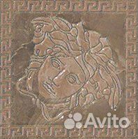 Вставка Versace marble Toz Medusa Marrone
