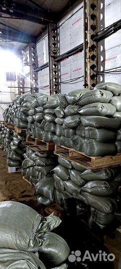 Песок в мешках для стяжки