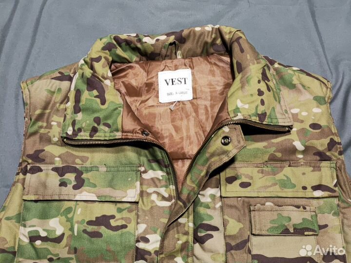 Тактический, утепленный жилет Vest
