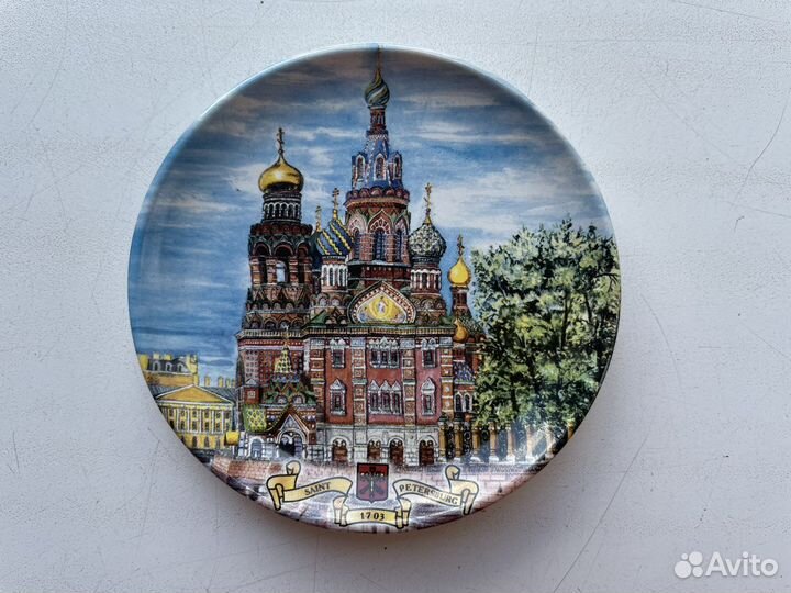 Новые сувенирные тарелки Египет, Санкт-Петербург