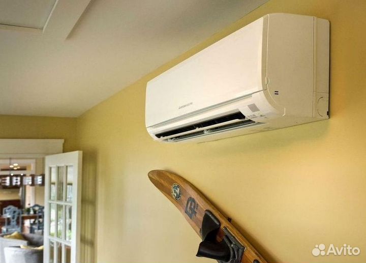 Сплит система с установкой