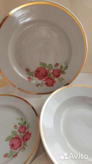 Фарфоровые тарелки СССР