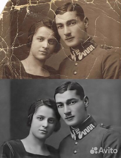 Реставрация и колоризация фотографий