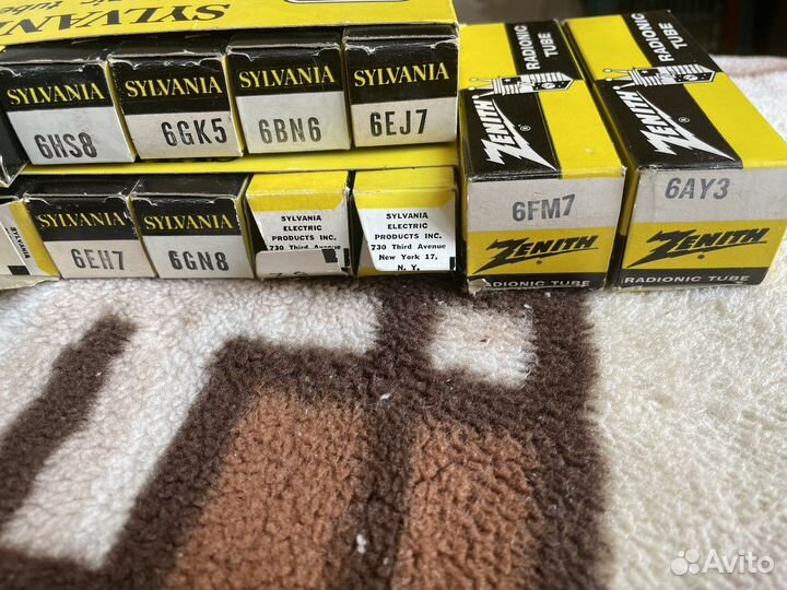 Радиолампы Zenith, Sivania, Telefunken