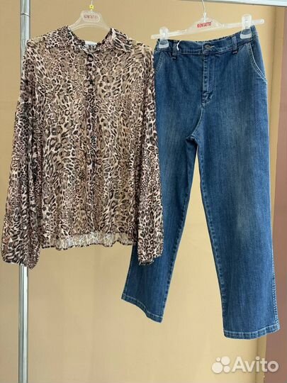 Джинсы женские чинос kontatto