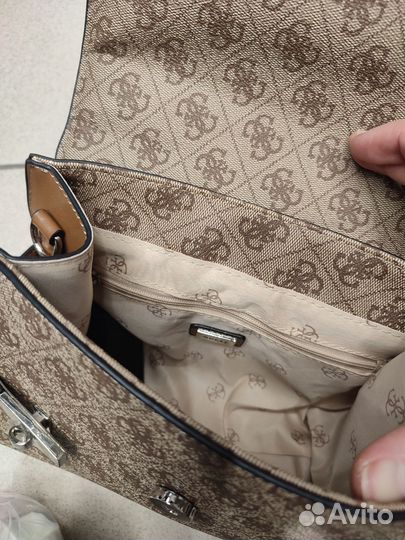 Сумка женская Guess Новая, бежевая