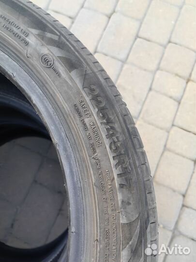 Triangle Sportex TSH11 225/45 R17 и 245/40 R17