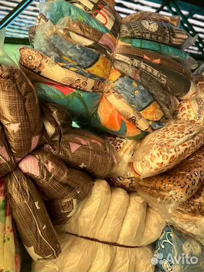 Спальные комплекты 3в1 матрас, подушка, одеяло