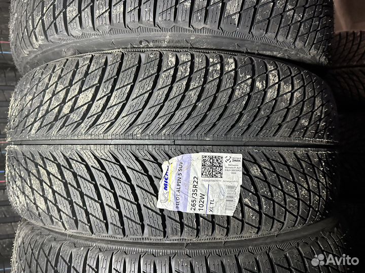 Michelin Pilot Alpin 5 265/35 R22 и 295/30 R22 103W