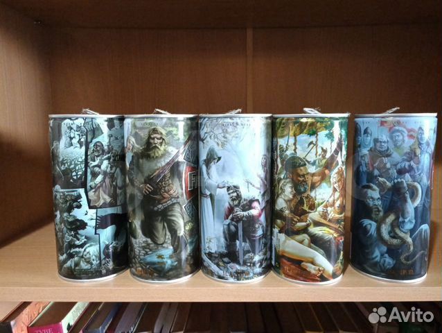 Пивные банки faxe жигули барное и прочие