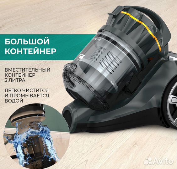 Новый пылесос Timberk T-VCC-230