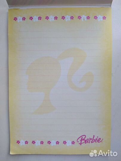 Барби блокнот