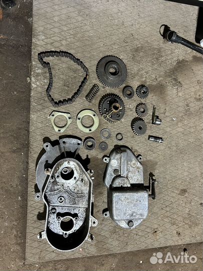 Запчасти на снегоход рысь 113