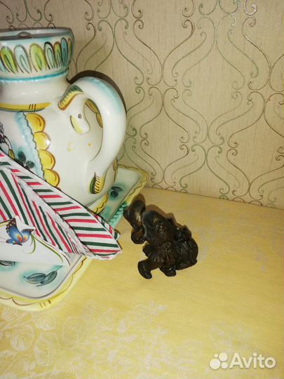 Солонка Гном кастлинское литье