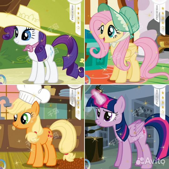 My little pony карточки kayou
