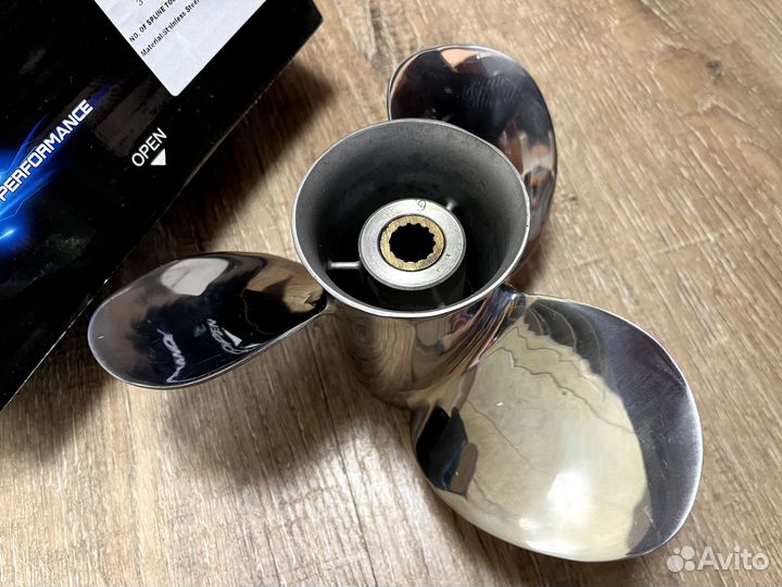 Стальной винт Tohatsu, Mercury 9.9-18, 14 шлицев