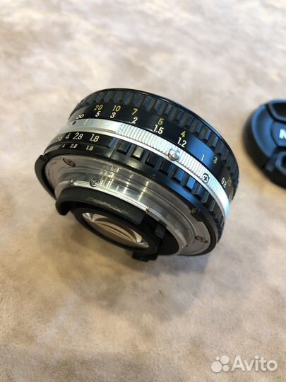 Объектив nikon 50mm 1.8 E ai