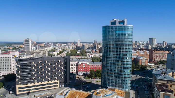 Офис 199 кв.м. на 7 этаже в центре Новосибирска с