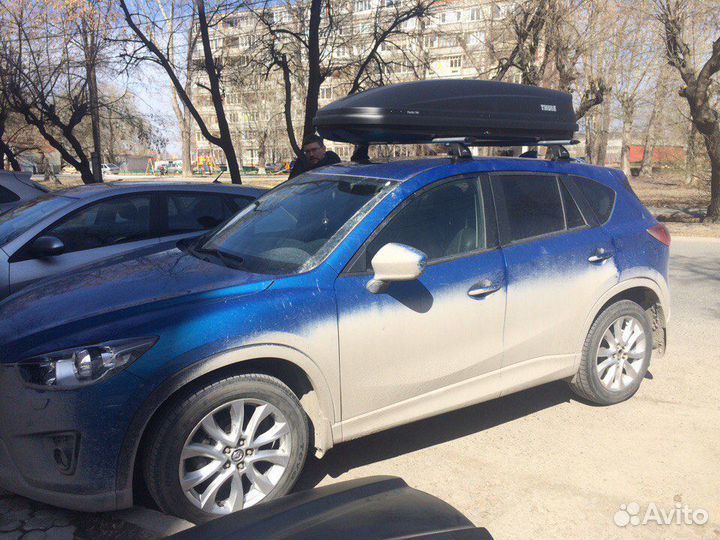 Автобокс багажник на крышу Мазда сх-5