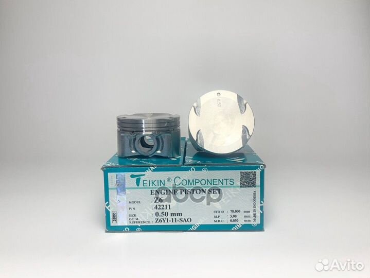 Поршни (к-т 4 шт) 050 mazda 3/axela/demio ZY/Z6