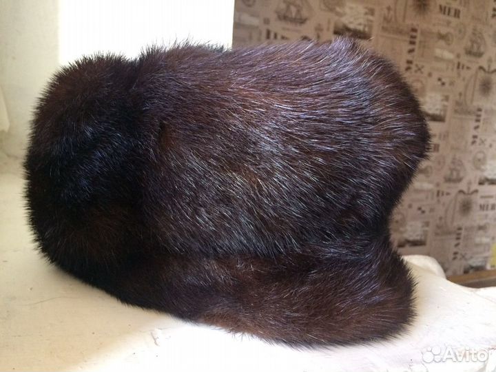 Шапка норковая женская