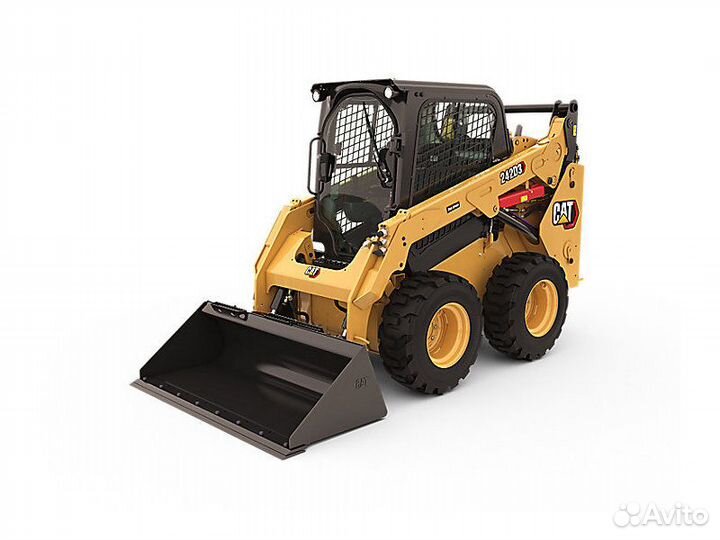 Машинист мини-погрузчика Caterpillar