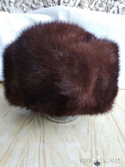 Норковая шапка мужская