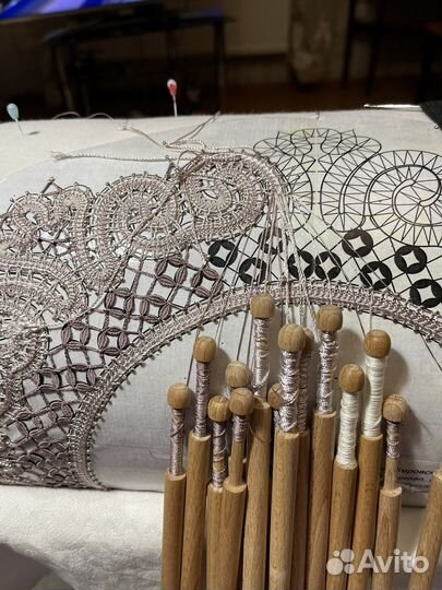 Воротник кружевной