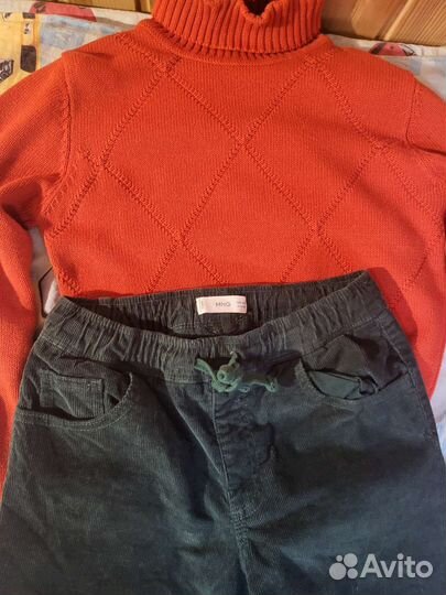 Водолазка+ брюки вельвет