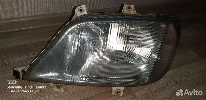 Передние фары мерседес спринтер 411