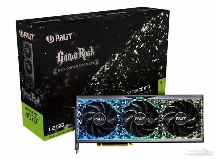 Видеокарта GeForce RTX 4070 Ti GameRock 12GB