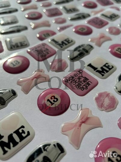 3D стикеры на заказ
