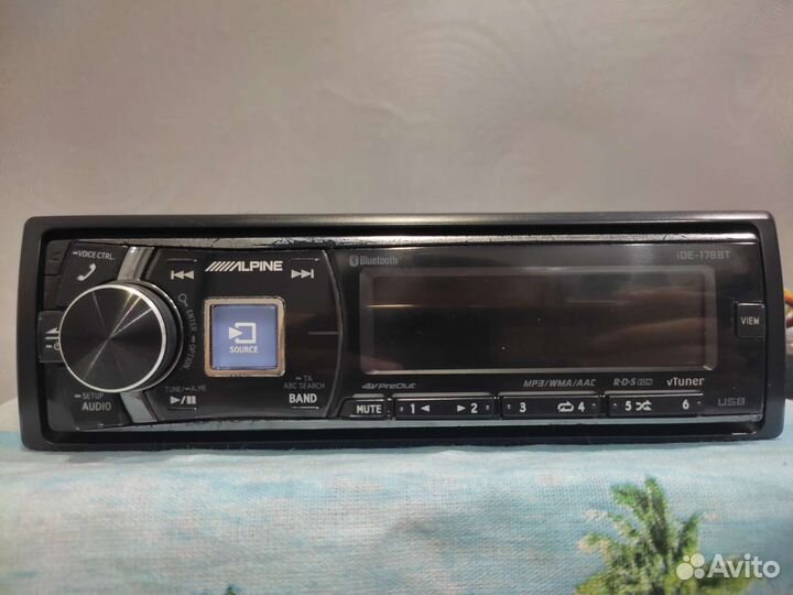 Процессорная Магнитола с блютуз alpine ide 178bt