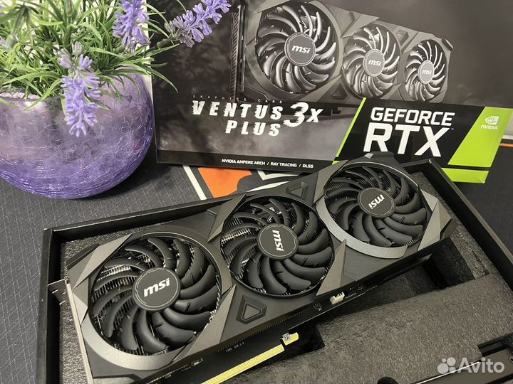 Видеокарта MSI Ventus 3X RTX 3070 8GB gddr6 Новая