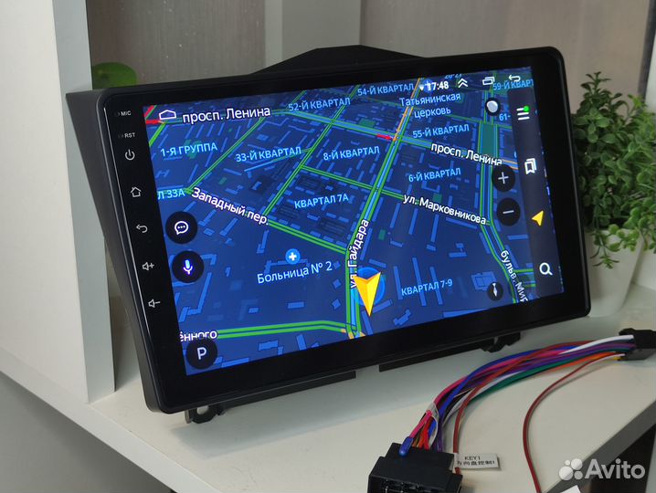 Магнитола Андроид LADA granta FL 4/64гб