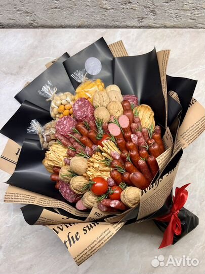 Съедобные букеты для мужчин