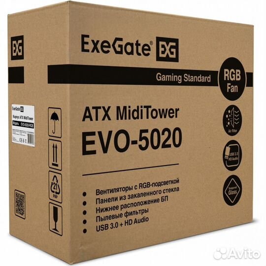 Корпус ExeGate EVO-5020-NPX600 516093