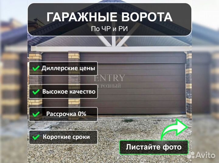 Секционные ворота
