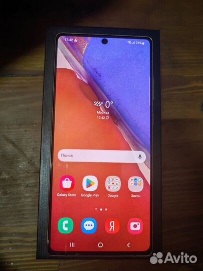 Samsung Galaxy Note 20, 8/256 ГБ
