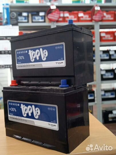 Аккумулятор topla 95 ah с установкой и доставкой