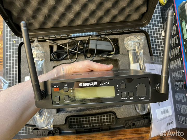 Shure GlxD4 радиосистема, новая